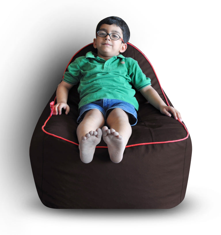 Kids - Leatherette Bean Rocker With Fillers - Large