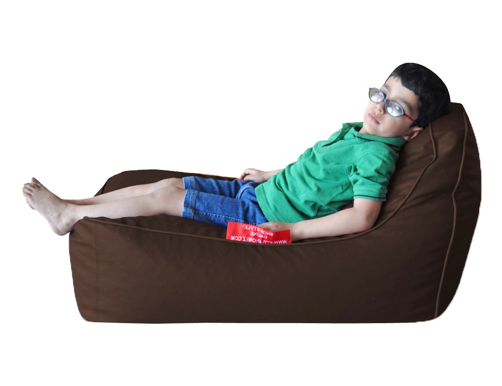 Kids - Leatherette Bean Rocker With Fillers - Large