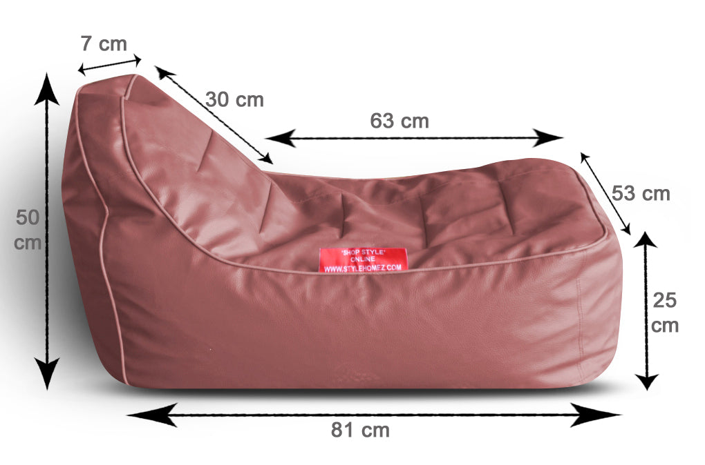 Kids - Leatherette Bean Rocker With Fillers - Large