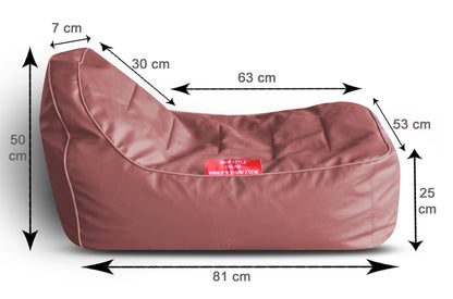 Kids - Leatherette Bean Rocker With Fillers - Large