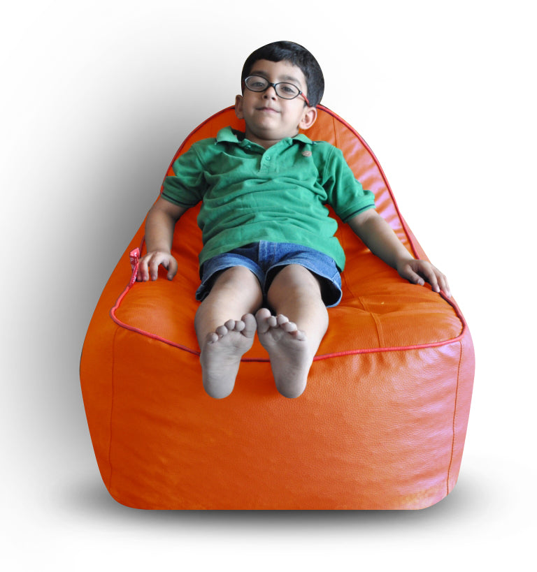 Kids - Leatherette Bean Rocker With Fillers - Large