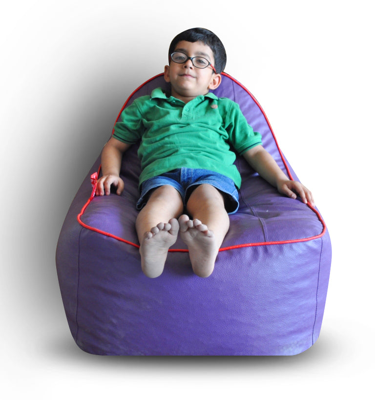 Kids - Leatherette Bean Rocker With Fillers - Large