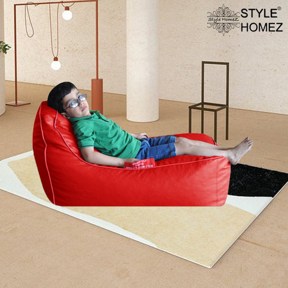Kids - Leatherette Bean Rocker With Fillers - Large