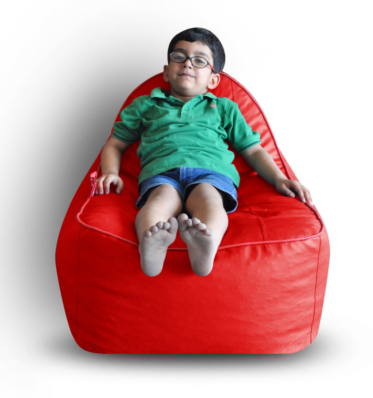 Kids - Leatherette Bean Rocker With Fillers - Large