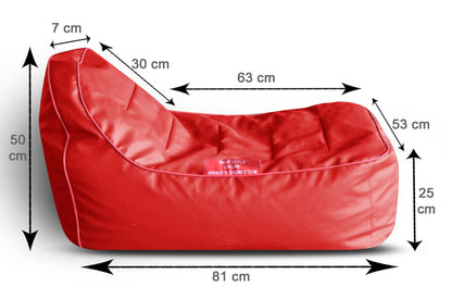 Kids - Leatherette Bean Rocker With Fillers - Large