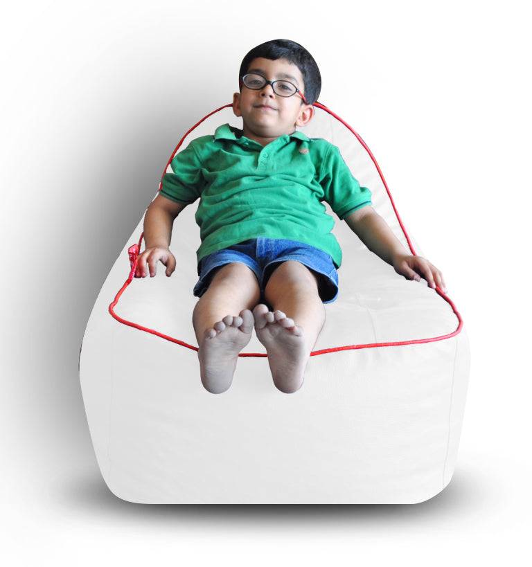 Kids - Leatherette Bean Rocker With Fillers - Large