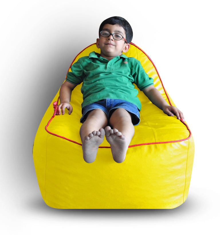 Kids - Leatherette Bean Rocker With Fillers - Large