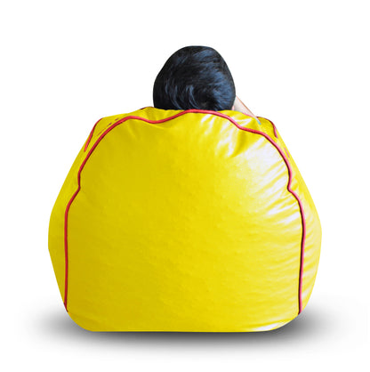 Kids - Leatherette Bean Rocker With Fillers - Large