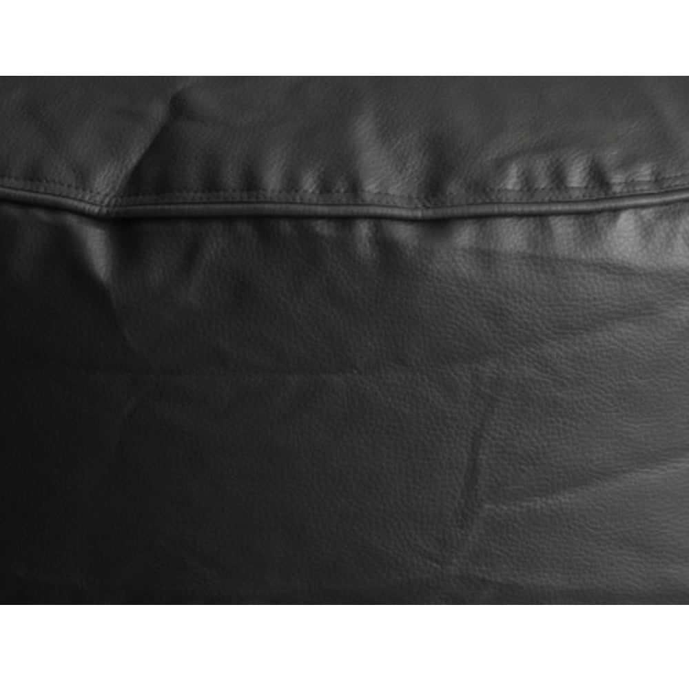 XL Round Floor Cushion With Beans - Grey