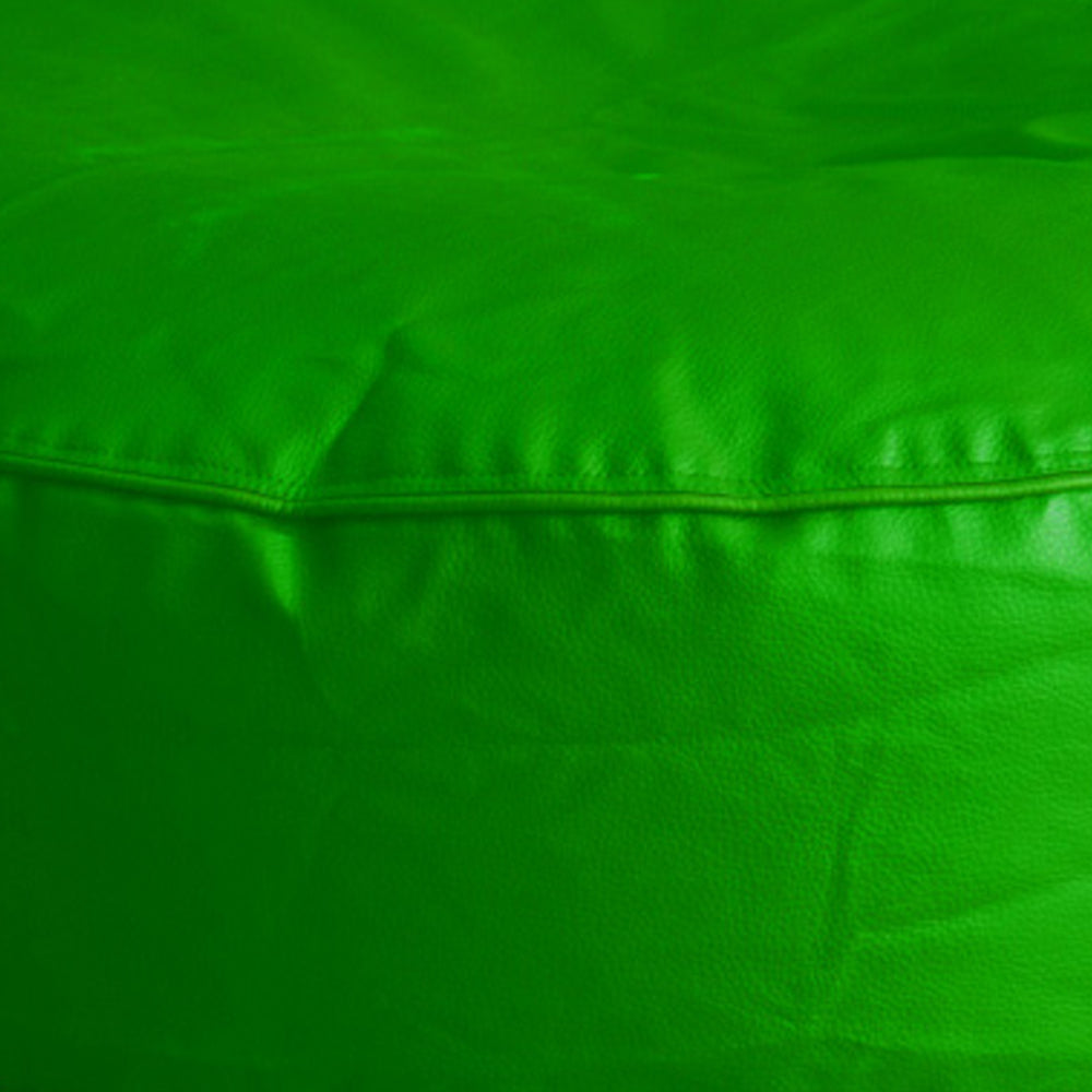 XL Round Floor Cushion With Beans - Green