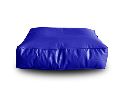 XL Floor Cushion With Beans - Square - Blue