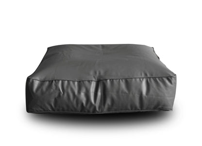 XL Floor Cushion With Beans - Square - Grey